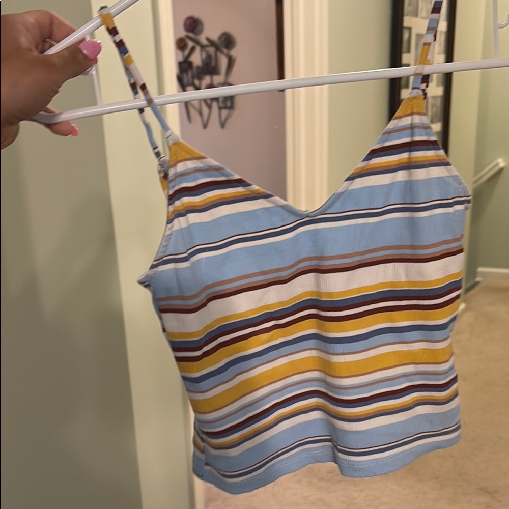 Striped Multicolor Women's Top